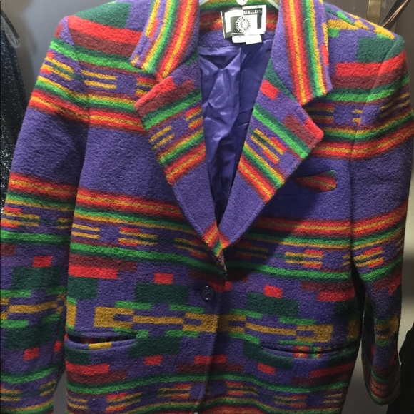 Multicolored short jacket - Picture 2 of 2